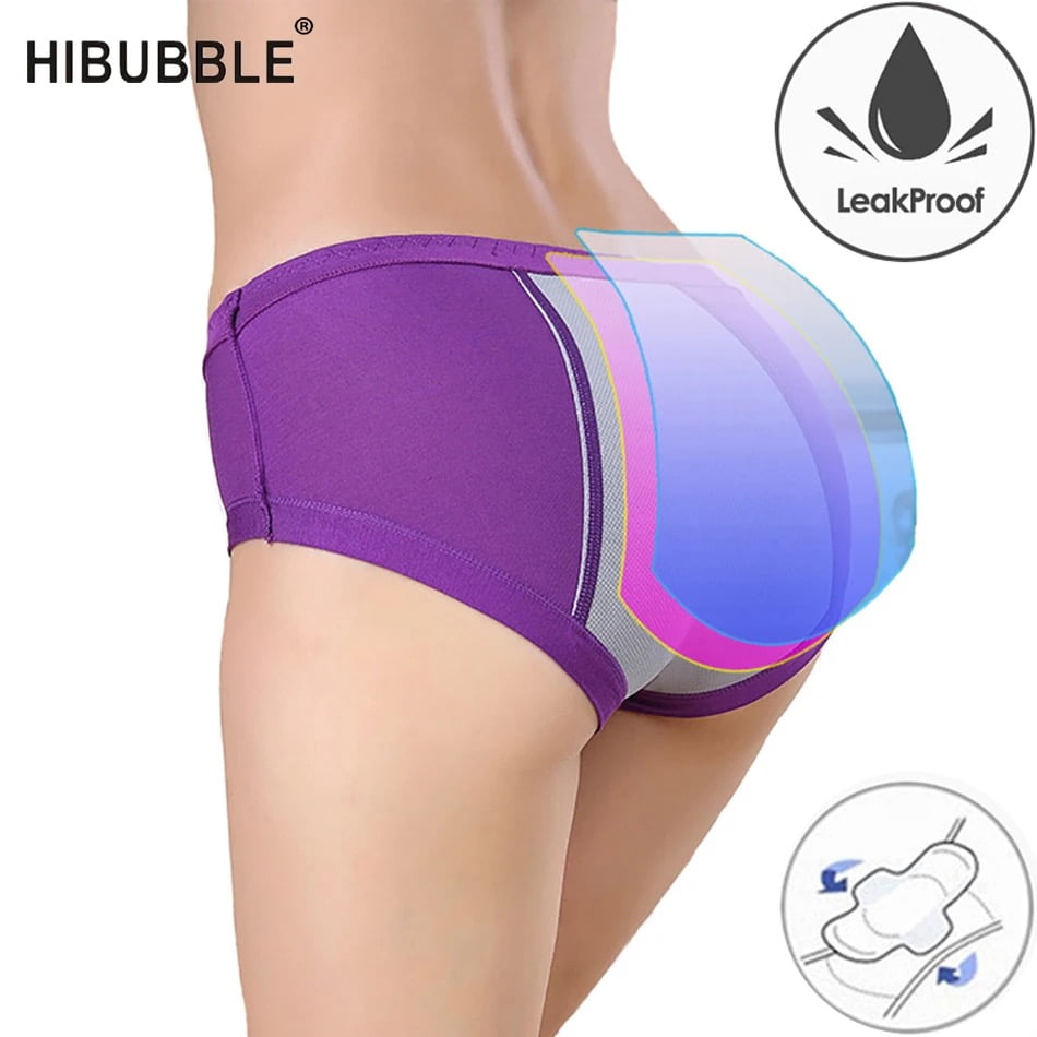 Leak Proof Menstrual Panties – High Rise Absorbent Period Briefs For Women