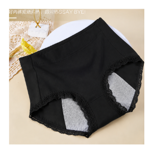 Lacy Absorbent Period Panty Underwear – Leak Protection Comfortable Menstrual Brief For Women
