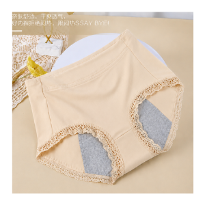 Lacy Absorbent Period Panty Underwear – Leak Protection Comfortable Menstrual Brief For Women