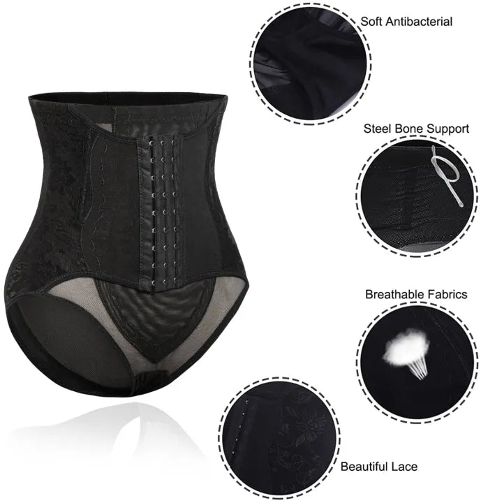 Women's Shapewear Belt for tummy control in Black