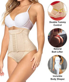 Skin color waist support shapewear belt for women