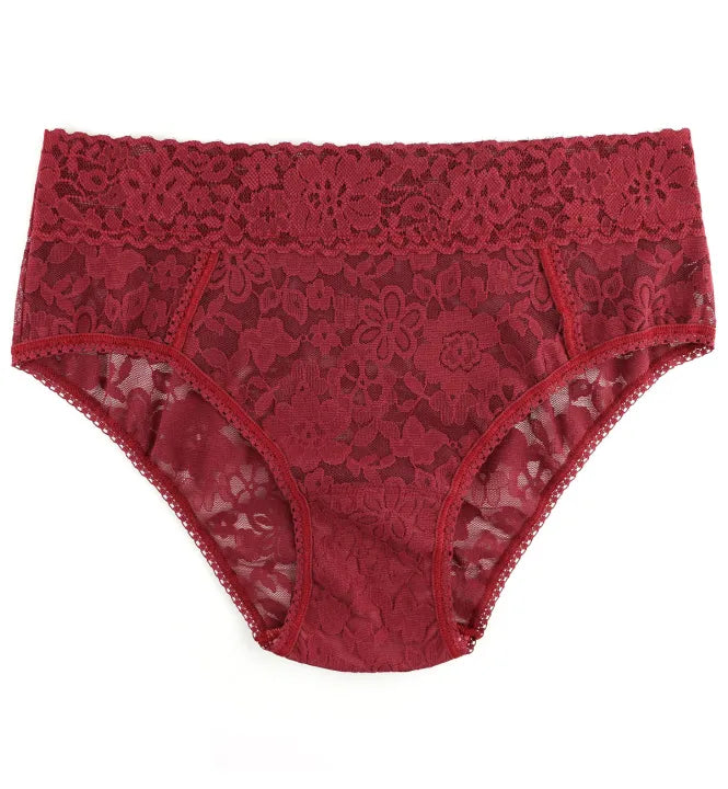 Women's Premium Soft Net Panties in Red for everyday comfort