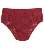 Women's Premium Soft Net Panties in Red for everyday comfort