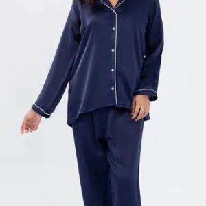 Night Wear for Women – 2PC Satin Silk Sleepwear Set | Soft & Elegant Women's Night Suit