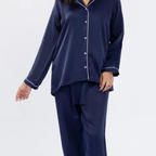 Night Wear for Women – 2PC Satin Silk Sleepwear Set | Soft & Elegant Women's Night Suit