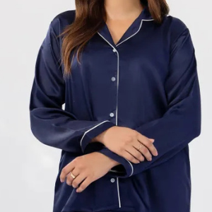 Night Wear for Women – 2PC Satin Silk Sleepwear Set | Soft & Elegant Women's Night Suit