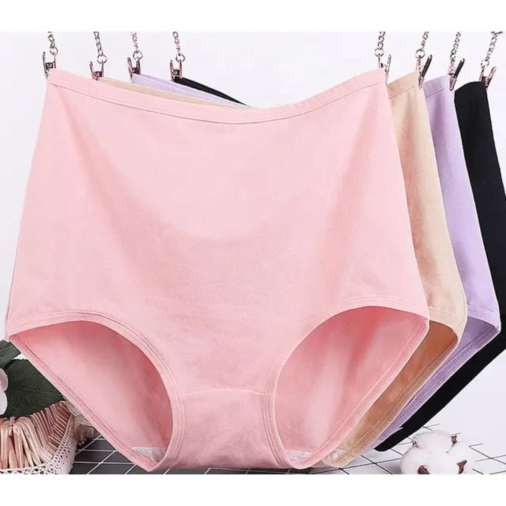 Anti Rash Soft Stretchable Cotton Brief – Comfortable Daily Wear Women's Underwear