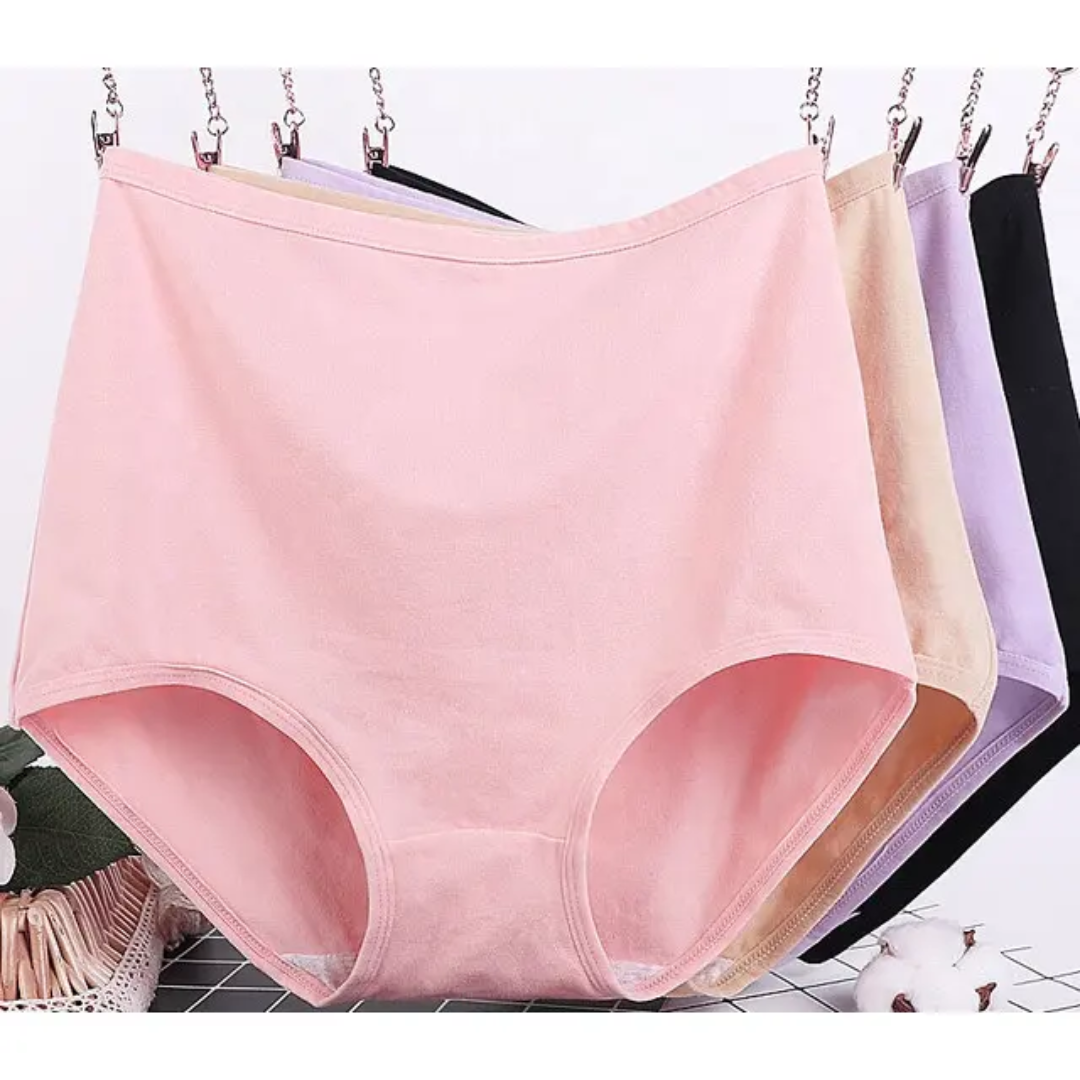 Anti Rash Soft Stretchable Cotton Brief – Comfortable Daily Wear Women's Underwear