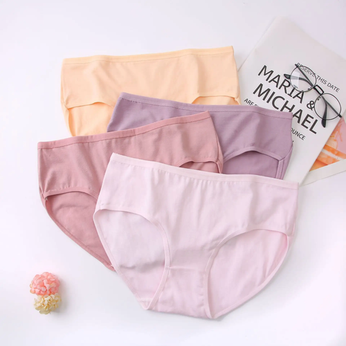 Anti Rash Soft Stretchable Cotton Brief – Comfortable Daily Wear Women's Underwear